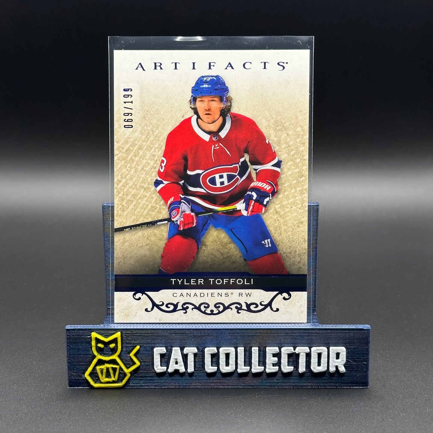2021-22 UD Artifacts TYLER TOFFOLI #90 Royal Blue /199