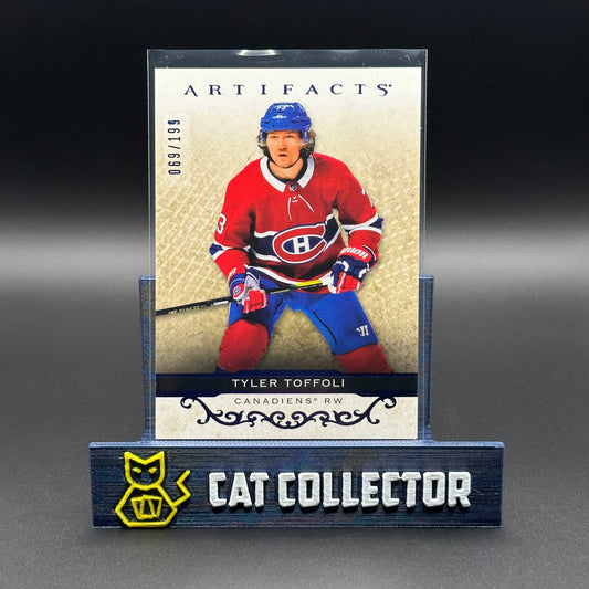 2021-22 UD Artifacts TYLER TOFFOLI #90 Royal Blue /199