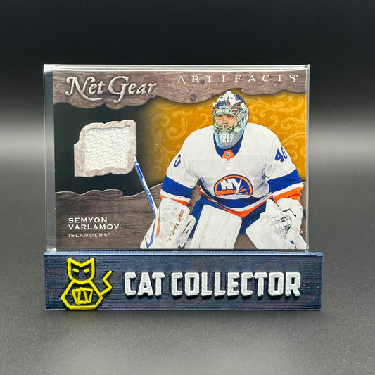 2021-22 UD Artifacts SEMYON VARLAMOV #NG-SV Net Gear Jersey