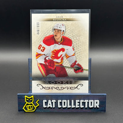 2021-22 UD Artifacts ADAM RUZICKA #RED185 Extended Rookie RC /999