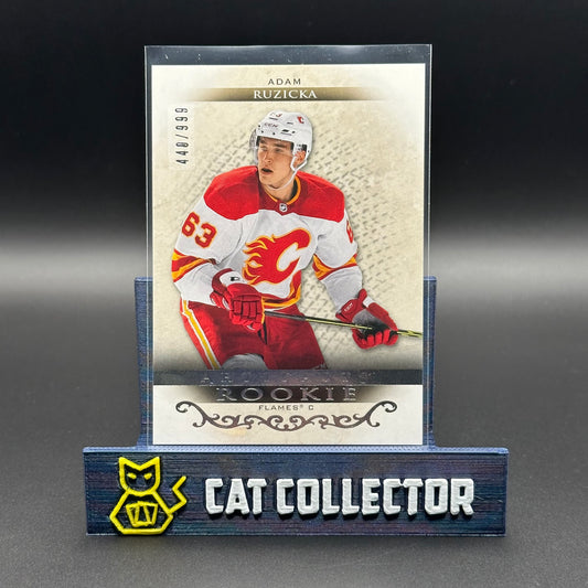 2021-22 UD Artifacts ADAM RUZICKA #RED185 Extended Rookie RC /999
