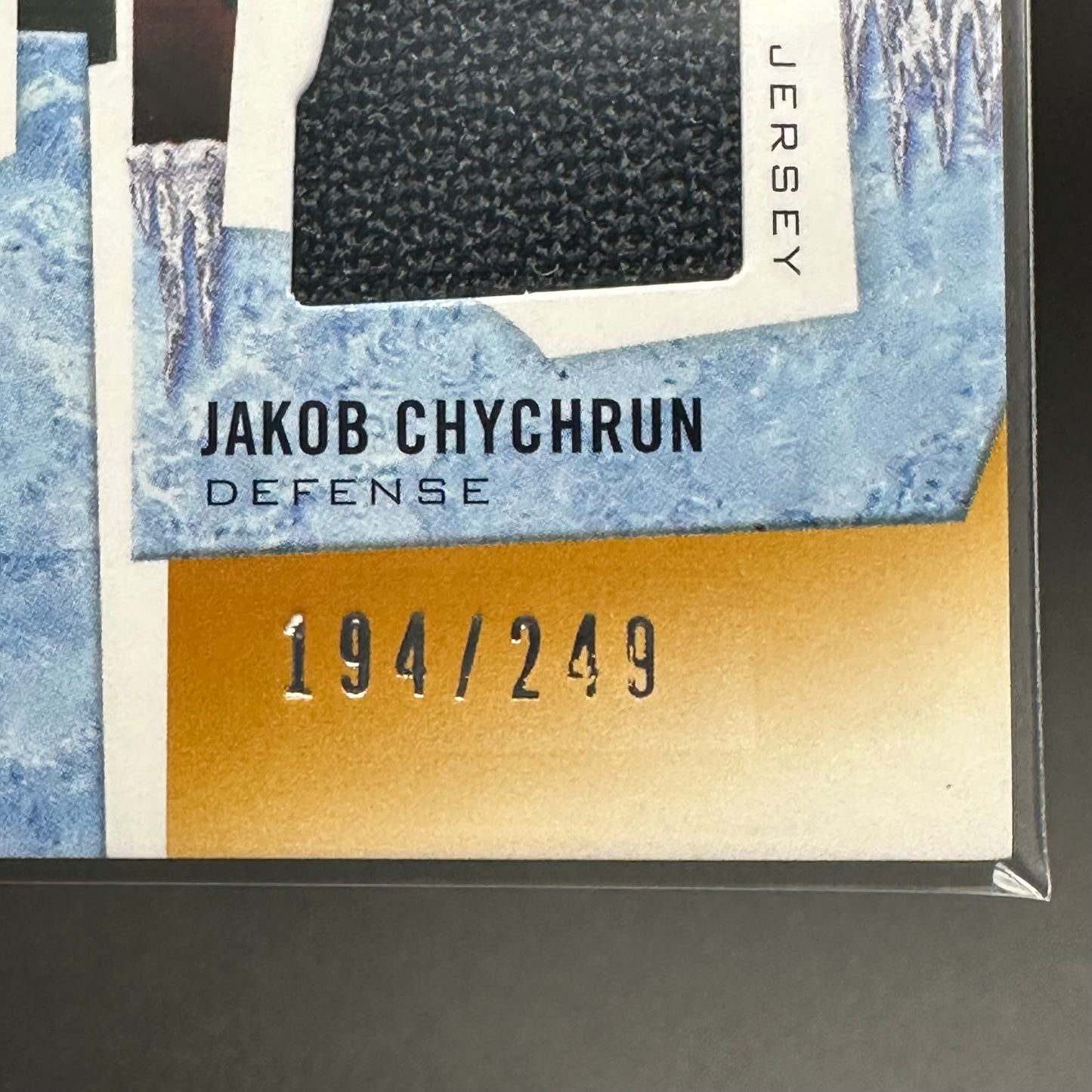2021-22 UD Artifacts CONOR GARLAND / JAKOB CHYCHRUN #T2-ARI Tundra Teammates Duo Jeysey /249