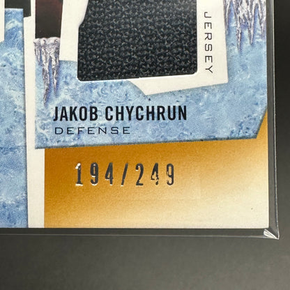 2021-22 UD Artifacts CONOR GARLAND / JAKOB CHYCHRUN #T2-ARI Tundra Teammates Duo Jeysey /249