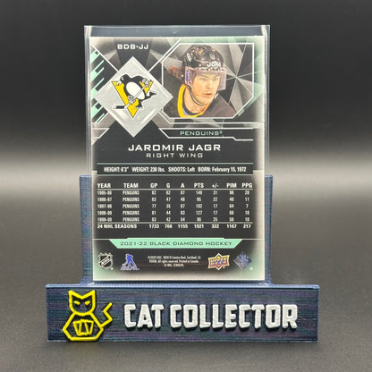 2021-22 UD Black Diamonds JAROMIR JAGR #BDB-JJ Legends /349