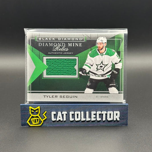 2021-22 UD Black Diamonds TYLER SEGUIN #DMR-TS Diamond Mine Relics Jersey