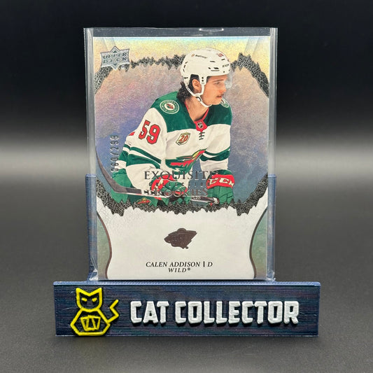 2021-22 UD Exquisite CALEN ADDISON #R-16 Rookie RC /299