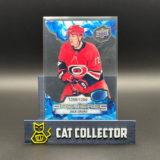 2021-22 UD Ice JACK DRURY #160 Premieres /1299 Rookie RC