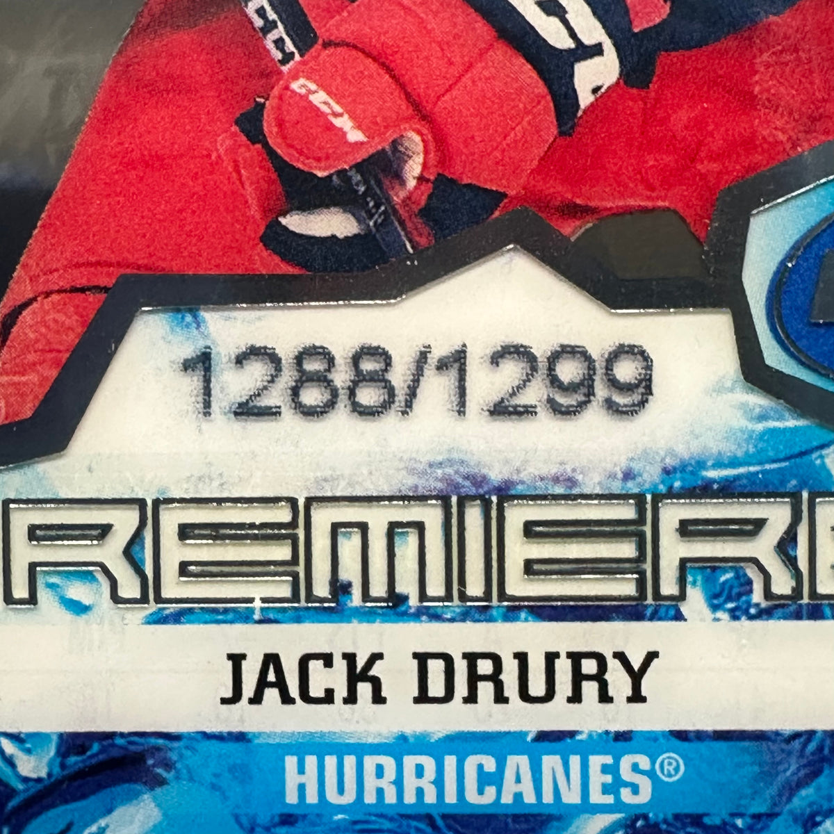 2021-22 UD Ice JACK DRURY #160 Premieres /1299 Rookie RC