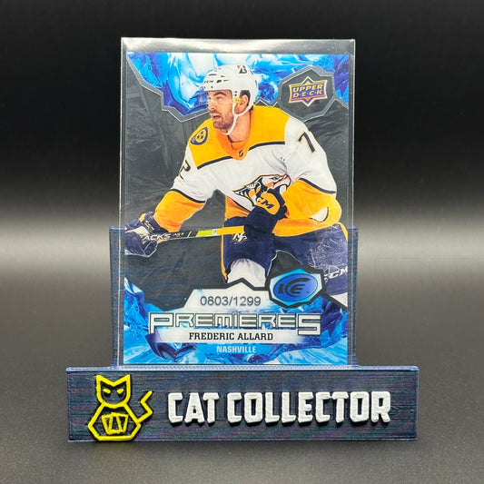 2021-22 UD Ice FREDERIC ALLARD #175 Premieres 803/1299 Rookie RC