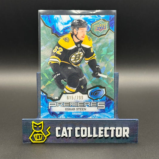 2021-22 UD Ice OSKAR STEEN #192 Premieres Green /799 Rookie RC