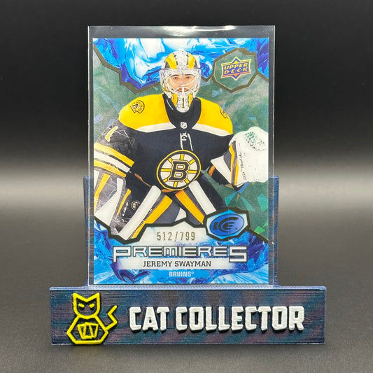 2021-22 UD Ice JEREMY SWAYMAN #232 Premieres Green /799 Rookie RC