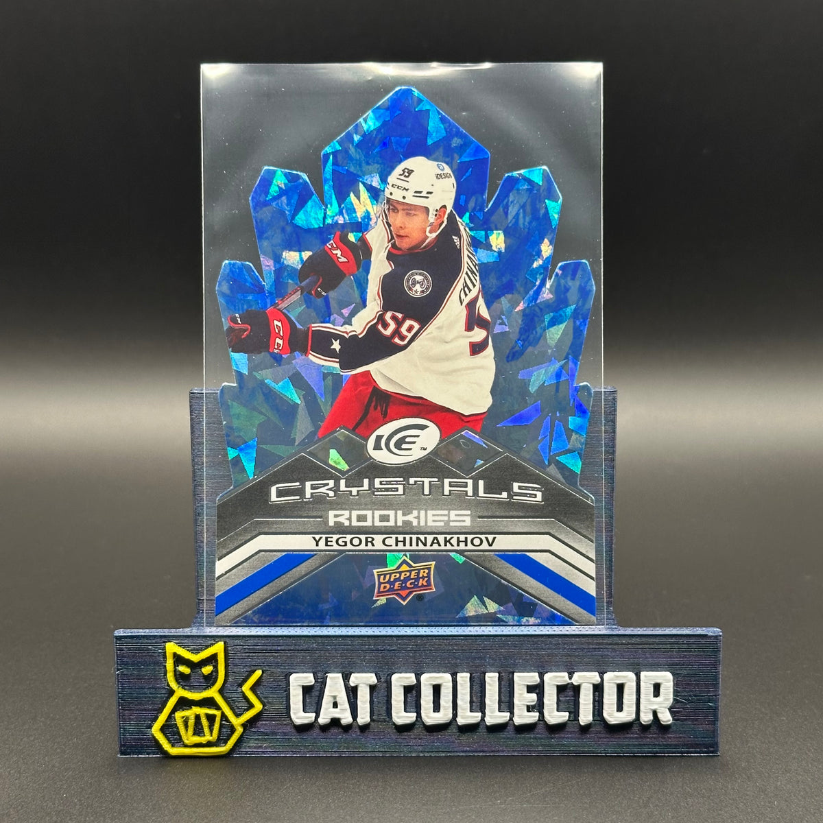2021-22 UD Ice YGOR CHINAKHOV #IC-57 Ice Crystals Rookies Die-Cut RC