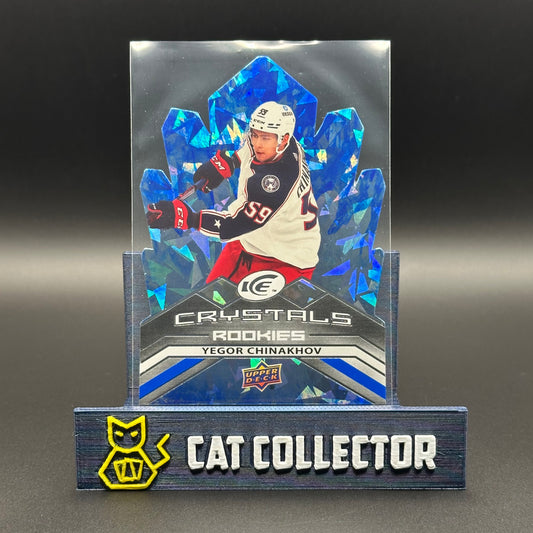 2021-22 UD Ice YGOR CHINAKHOV #IC-57 Ice Crystals Rookies Die-Cut RC