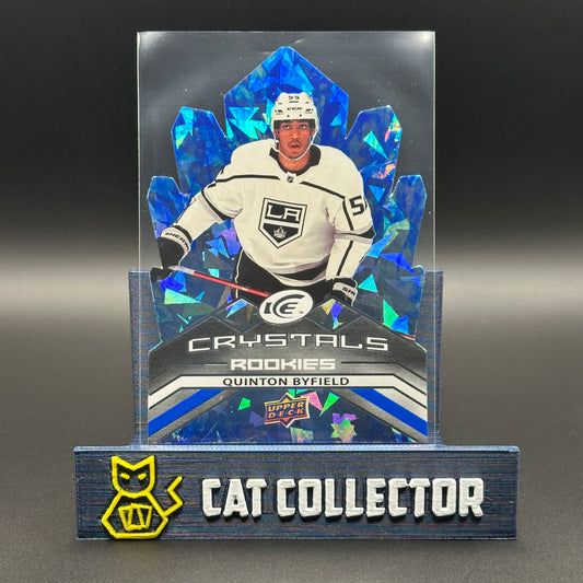 2021-22 UD Ice QUINTON BYFIELD #IC-65 Ice Crystals Rookies Die-Cut RC