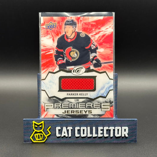 2021-22 UD Ice PARKER KELLY #IPA-PK Premieres Jersey Rookie RC