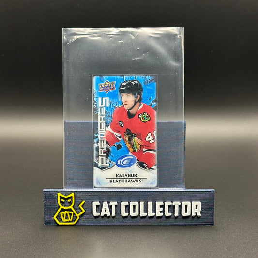 2021-22 UD Ice WYATT KALYNUK #MI-14 Ice Premieres Mini Rookie RC