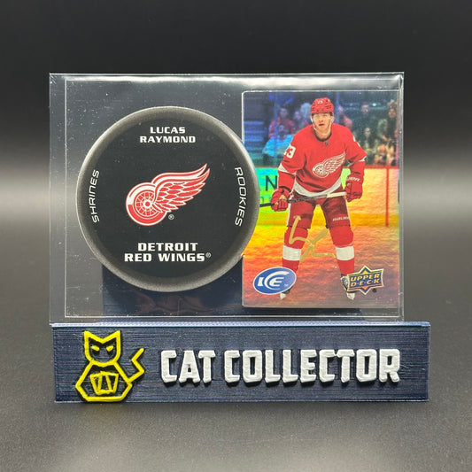 2021-22 UD Ice LUCAS RAYMOND #SH-41 Shrines  Rookie RC