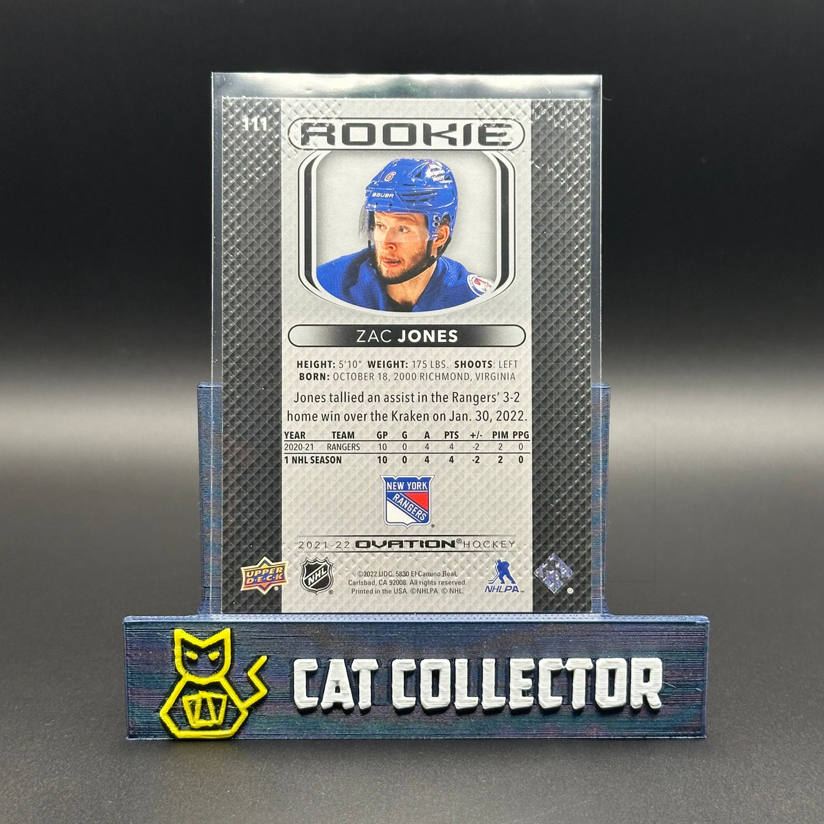 2021-22 UD Ovation ROOKIES & PARALLELS ~ Complétez votre collection!