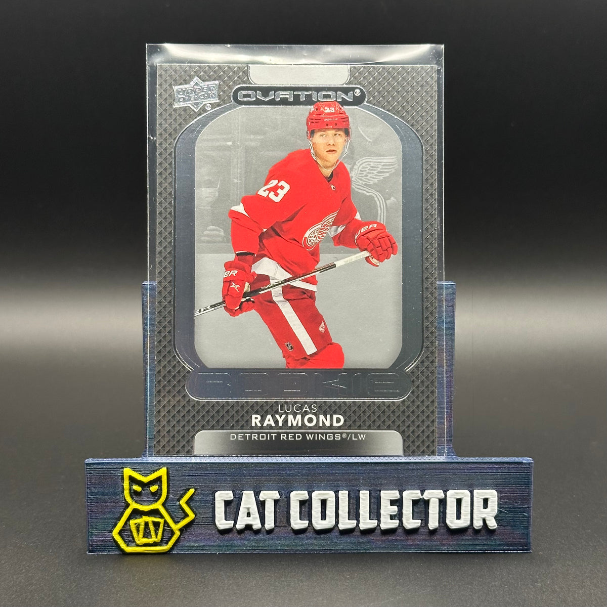 2021-22 UD Ovation LUCAS RAYMOND #125 Rookie RC