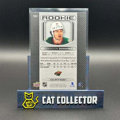 2021-22 UD Ovation ROOKIES & PARALLELS ~ Complétez votre collection!