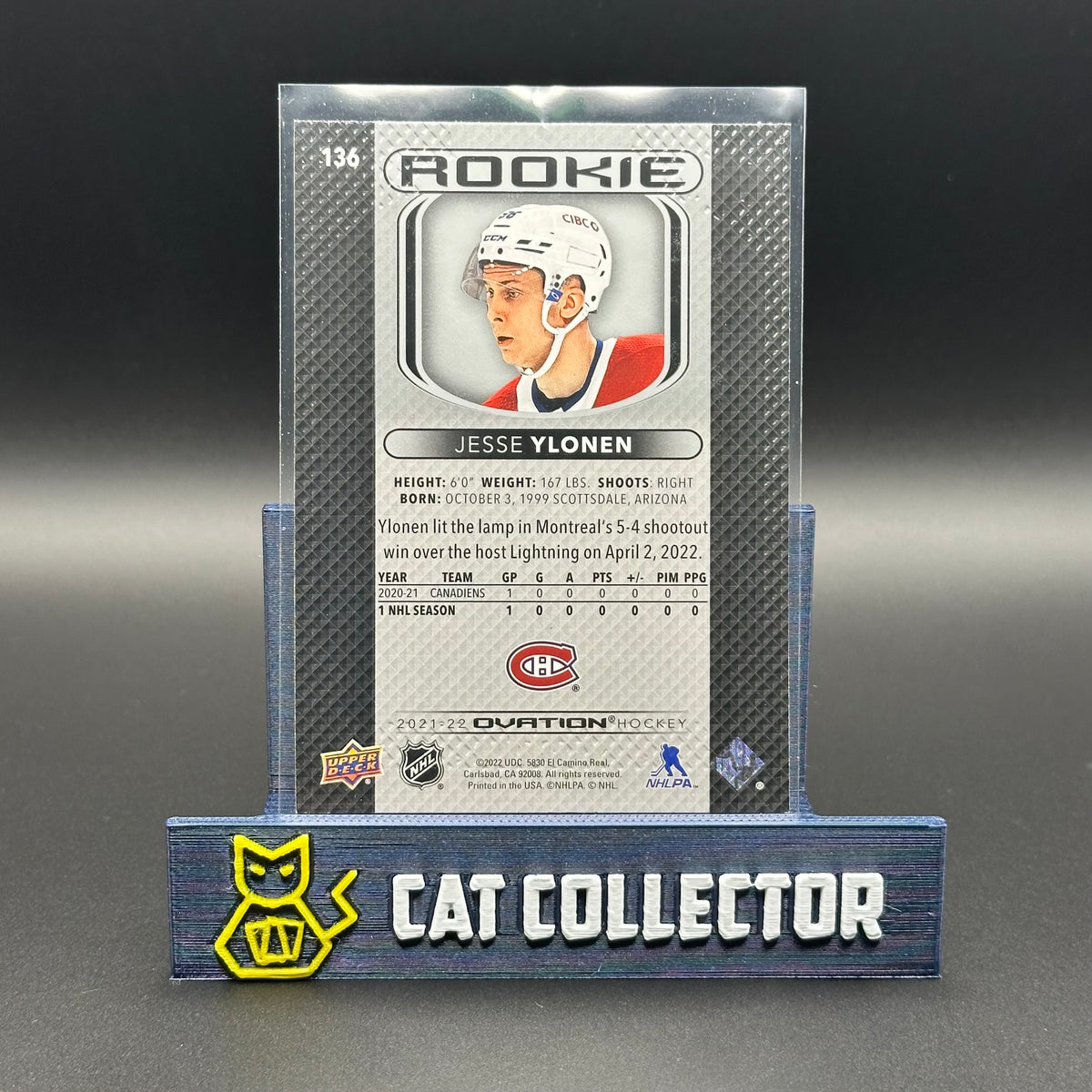 2021-22 UD Ovation ROOKIES & PARALLELS ~ Complétez votre collection!