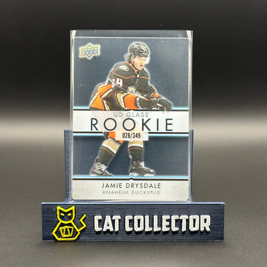 2021-22 UD Ovation JAMIE DRYSDALE #GR-24 UD Glass Rookie /349
