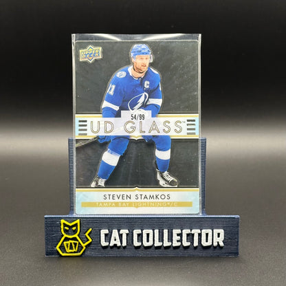 2021-22 UD Ovation STEVEN STAMKOS #GS-21 UD Glass /99