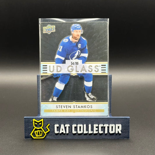2021-22 UD Ovation STEVEN STAMKOS #GS-21 UD Glass /99