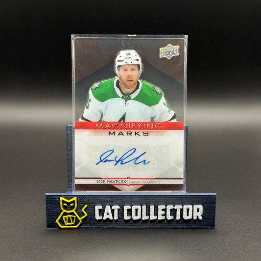 2021-22 UD Ovation JOE PAVELSKI #MM-JP UD Glass Magnifying Marks /10 Auto