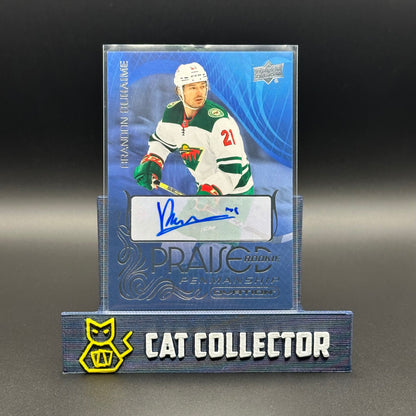 2021-22 UD Ovation BRANDON DUHAIME #PRP-BD Praised Rookie Penmanship Auto