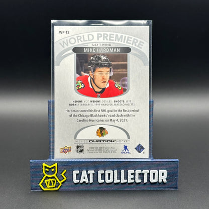 2021-22 UD Ovation MIKE HARDMAN #WP-12 World Premiere Rookie RC