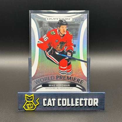 2021-22 UD Ovation MIKE HARDMAN #WP-12 World Premiere Rookie RC