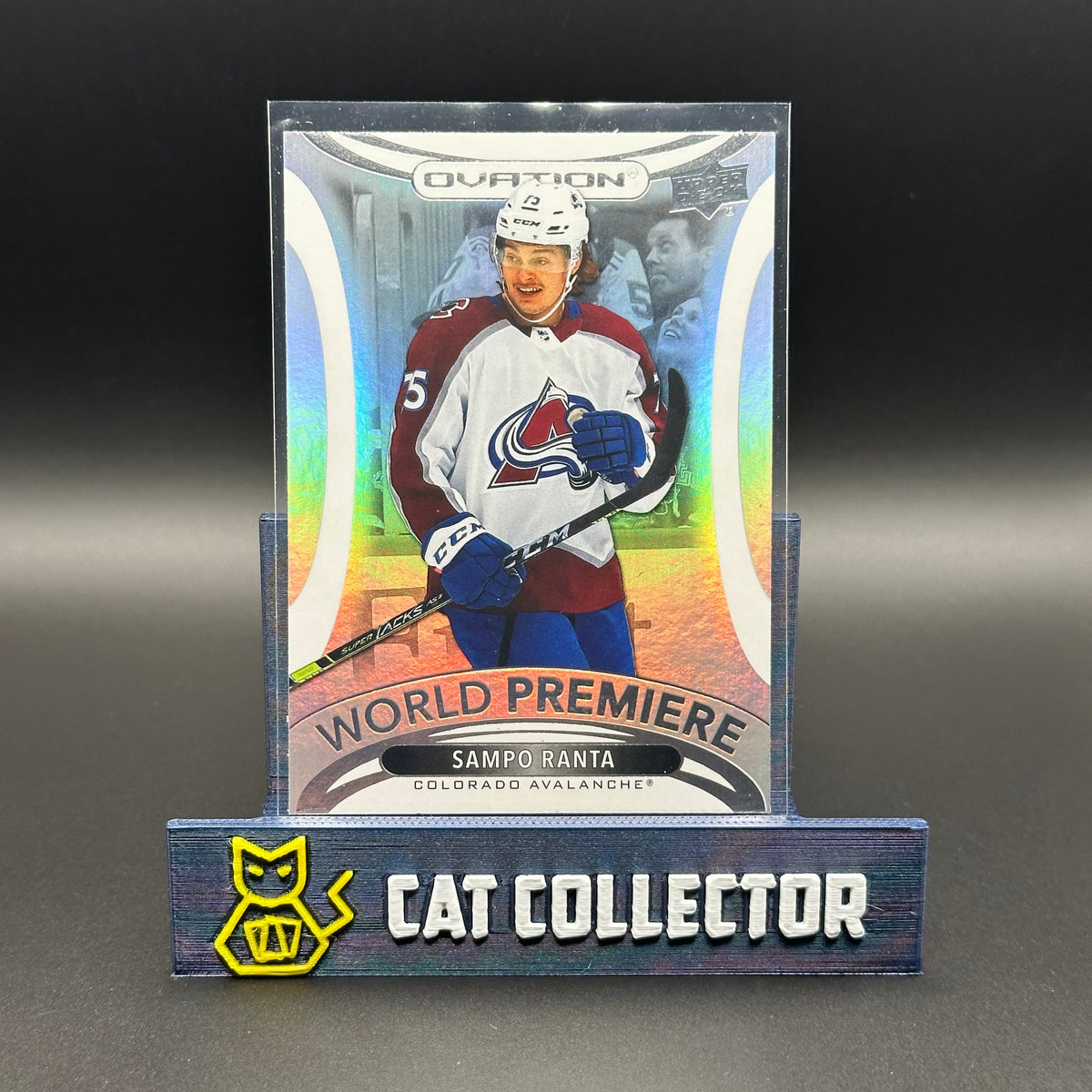 2021-22 UD Ovation SAMPO RANTA #WP-16 World Premiere Rookie RC