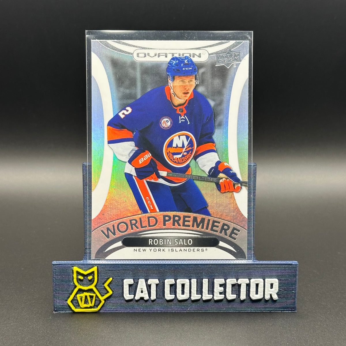 2021-22 UD Ovation ROBIN SALO #WP-5 World Premiere Rookie RC