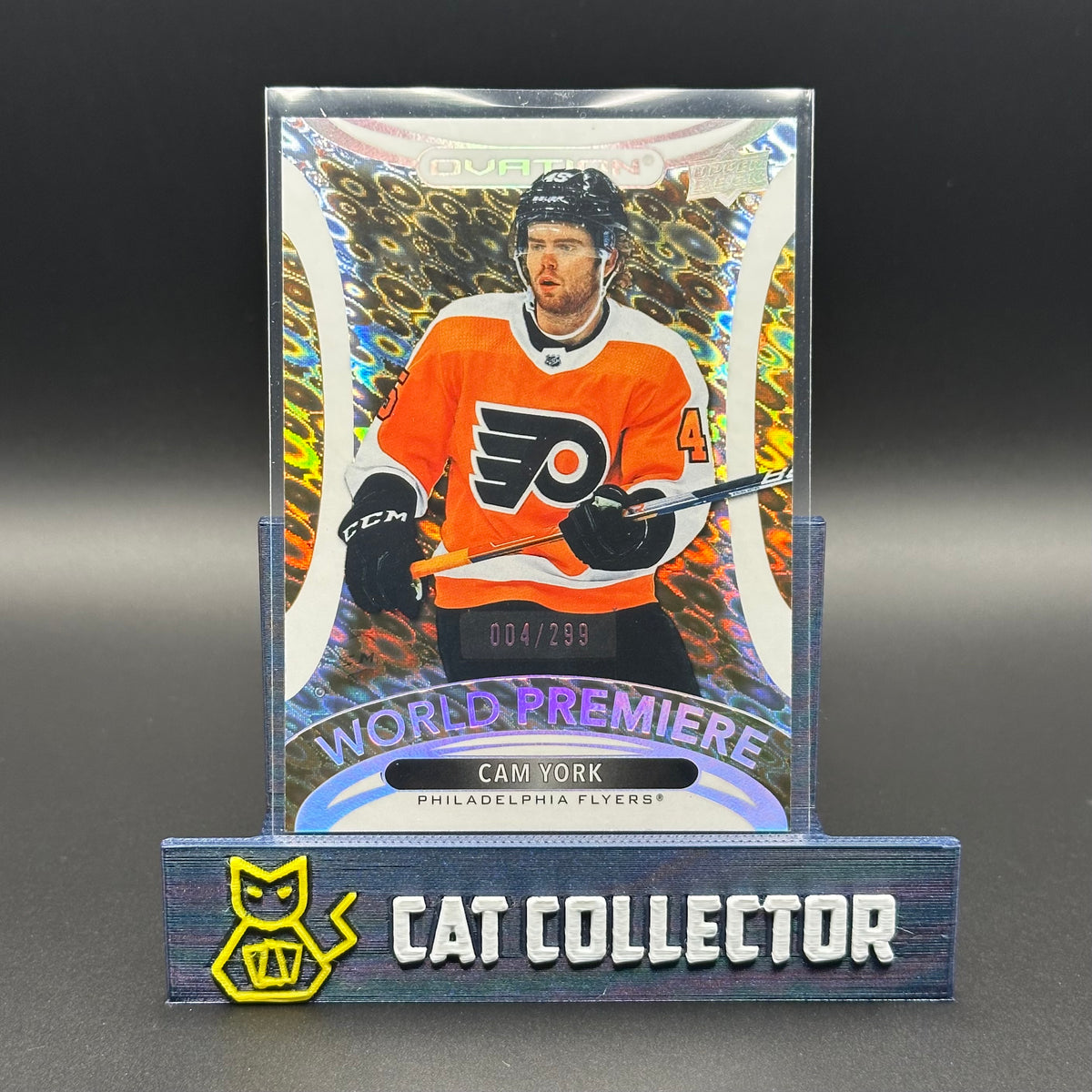 2021-22 UD Ovation CAM YORK #WP-9 World Premiere Gold Rookie RC /299