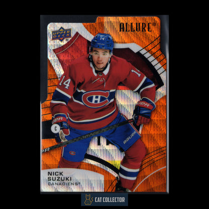 2021-22 Upper Deck Allure NICK SUZUKI #75 Orange Slice Die-Cut