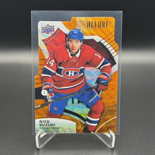 2021-22 Upper Deck Allure NICK SUZUKI #75 Orange Slice Die-Cut
