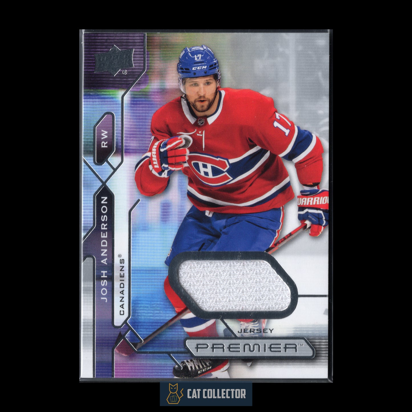 2021-22 Upper Deck Premier JOSH ANDERSON #66 Jersey