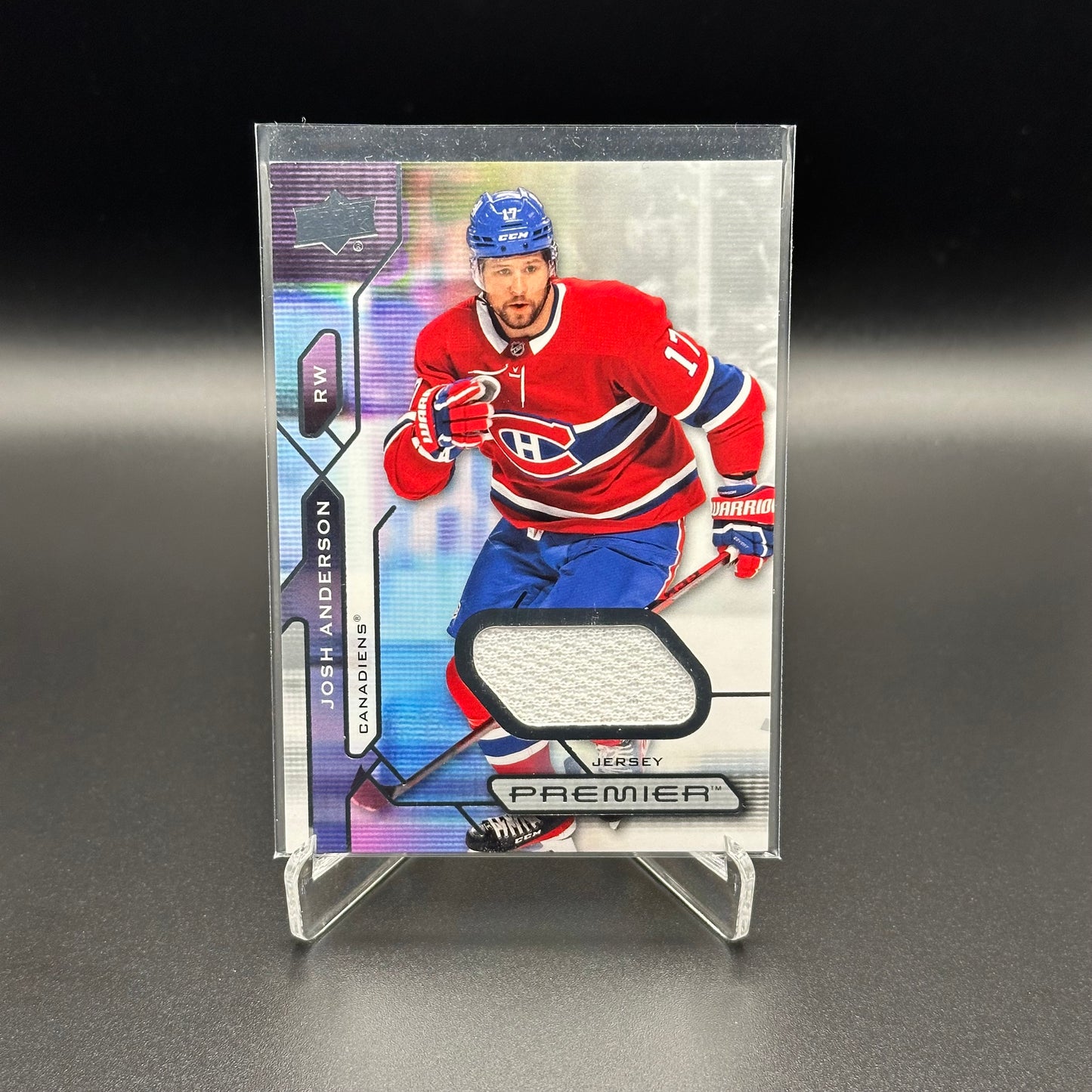 2021-22 Upper Deck Premier JOSH ANDERSON #66 Jersey