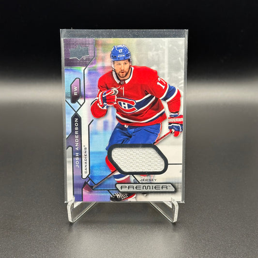 2021-22 Upper Deck Premier JOSH ANDERSON #66 Jersey