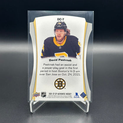 2021-22 Upper Deck SP Authentic DAVID PASTRNAK #DC-7 Die-cut