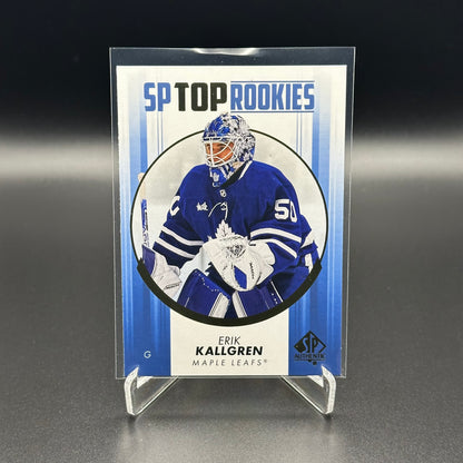 2021-22 Upper Deck SP Authentic ERIK KALLGREN #TR-41 SP Top Rookies RC