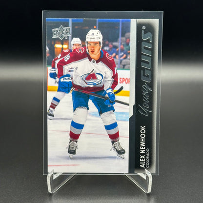 2021-22 Upper Deck Series 2 ALEX NEWHOOK #461 Young guns RC