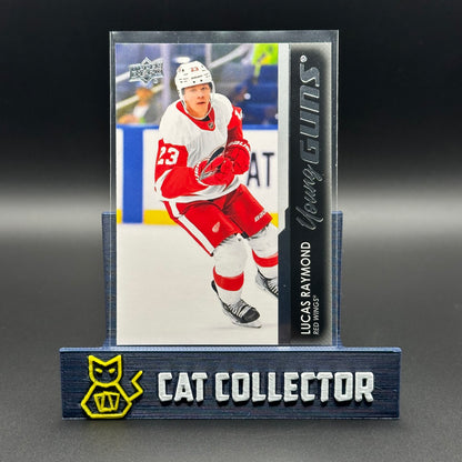 2021-22 UD Series 2 LUCAS RAYMOND #464 Young Guns Rookie RC