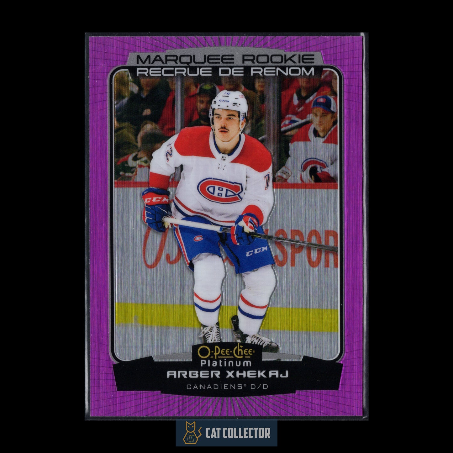 2022-23 O-Pee-Chee Platinum ARBER XHEKAJ #290 Marquee Rookie Matte Pink RC