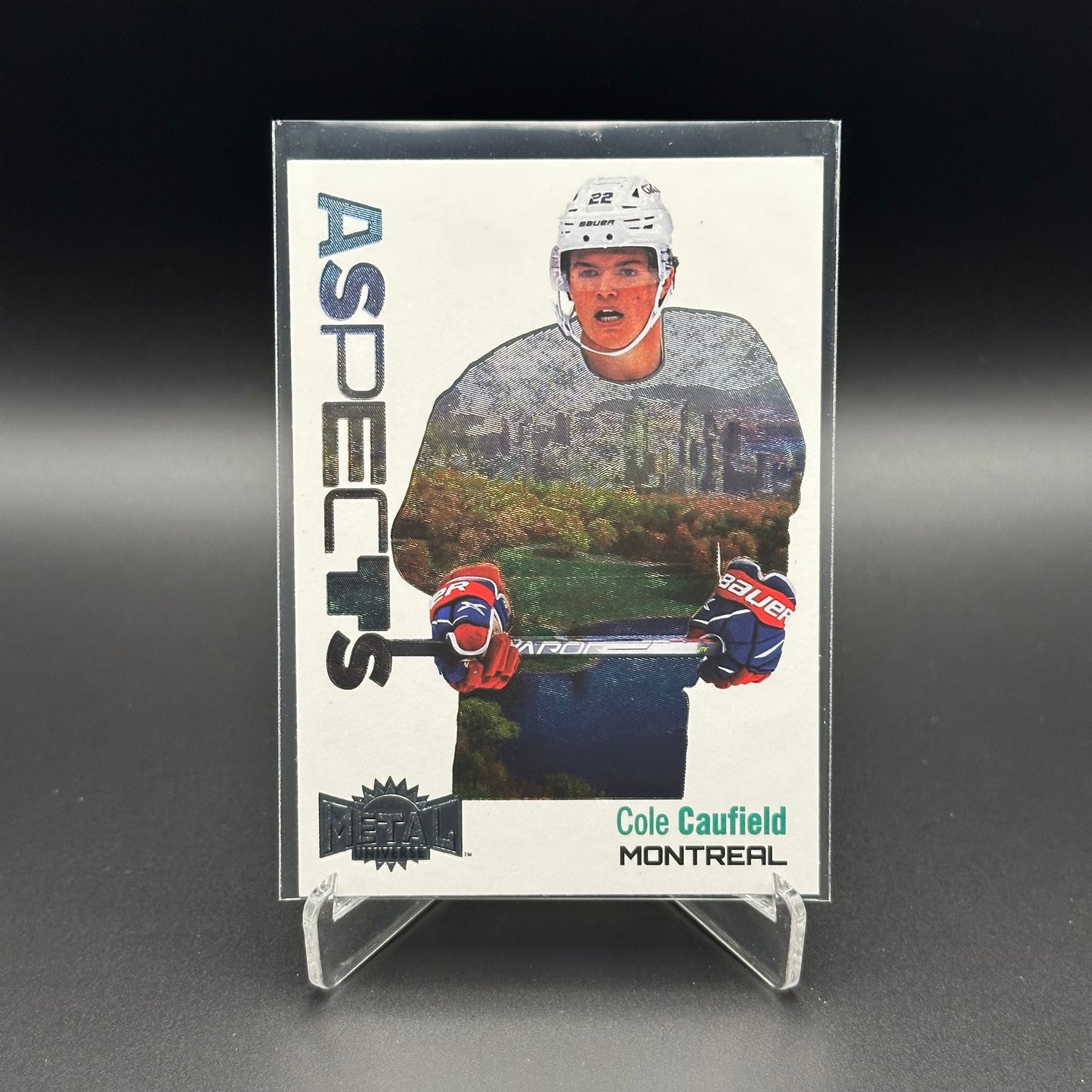 2022-23 SkyBox Metal Universe COLE CAUFIELD #A-19 Aspects