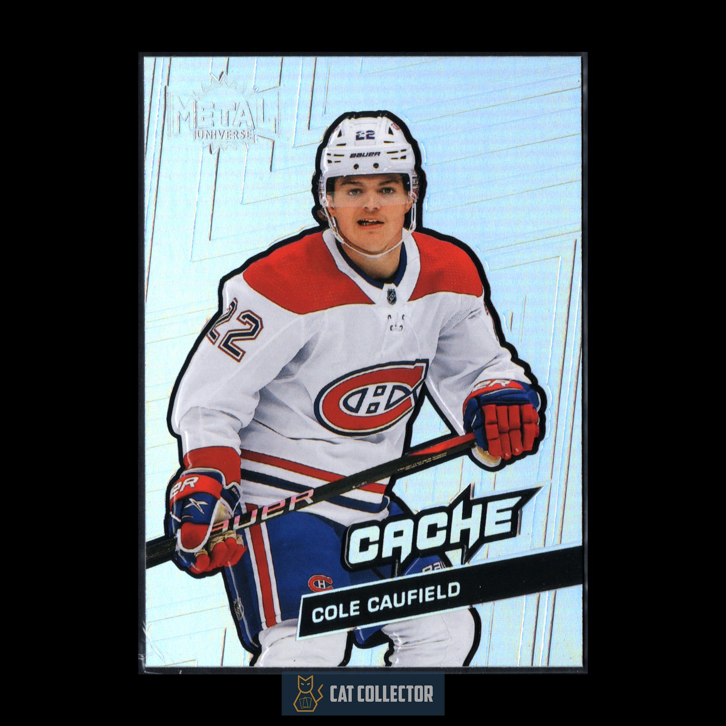 2022-23 SkyBox Metal Universe COLE CAUFIELD #C-29 Cache