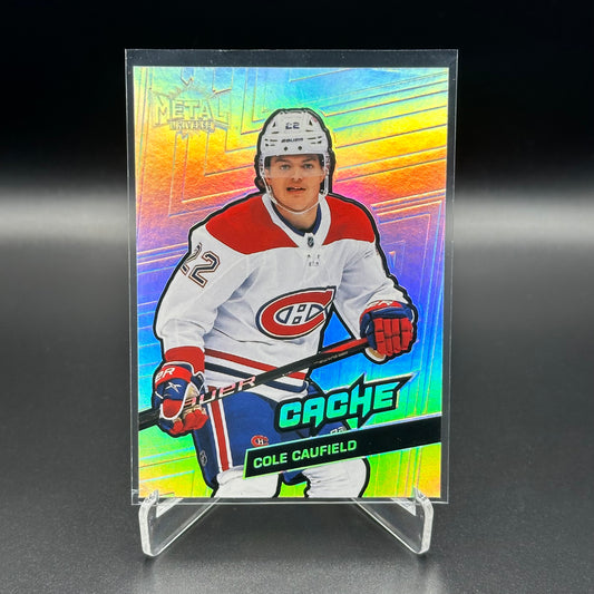 2022-23 SkyBox Metal Universe COLE CAUFIELD #C-29 Cache