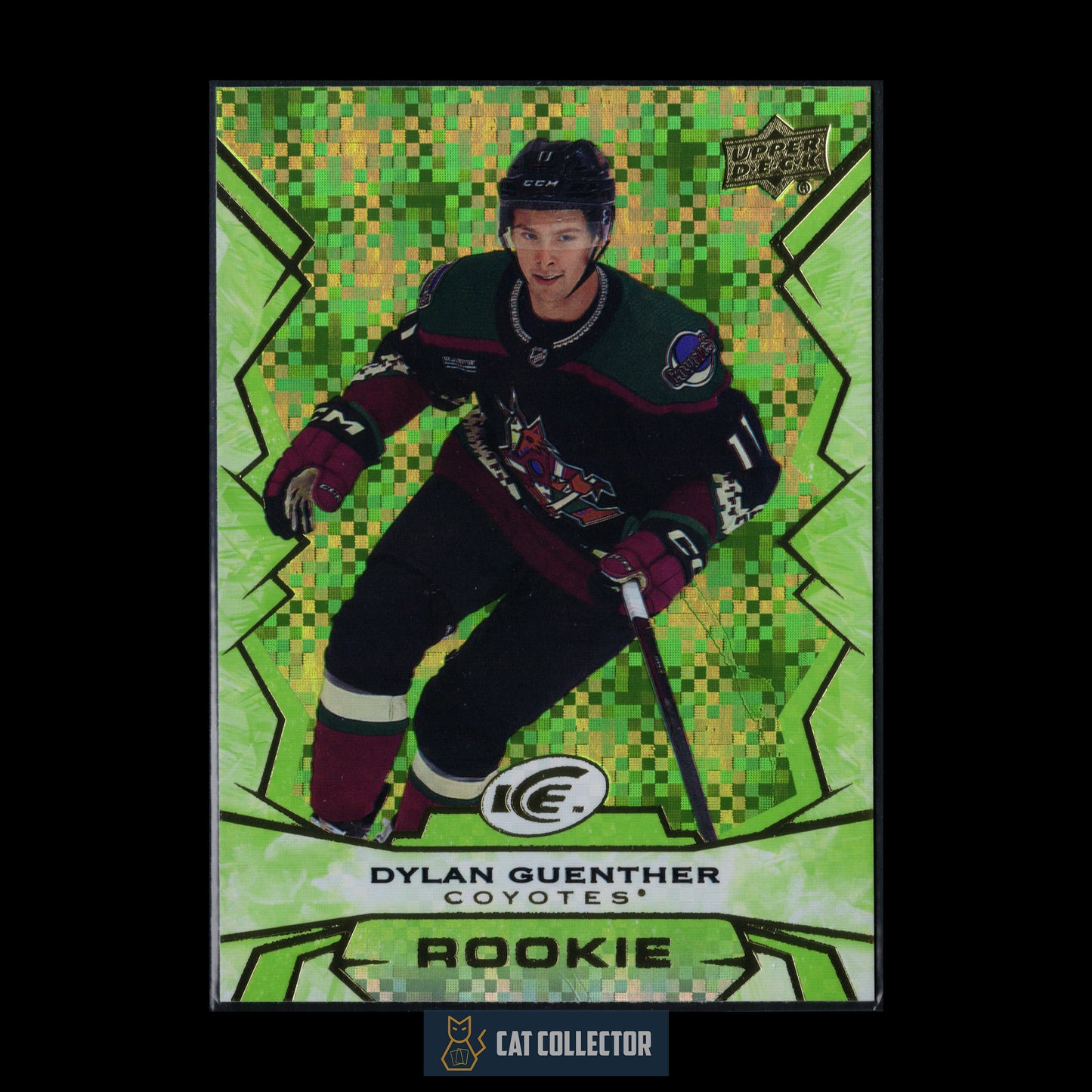 2022-23 Upper Deck Ice DYLAN GUENTHER #114 Green RC