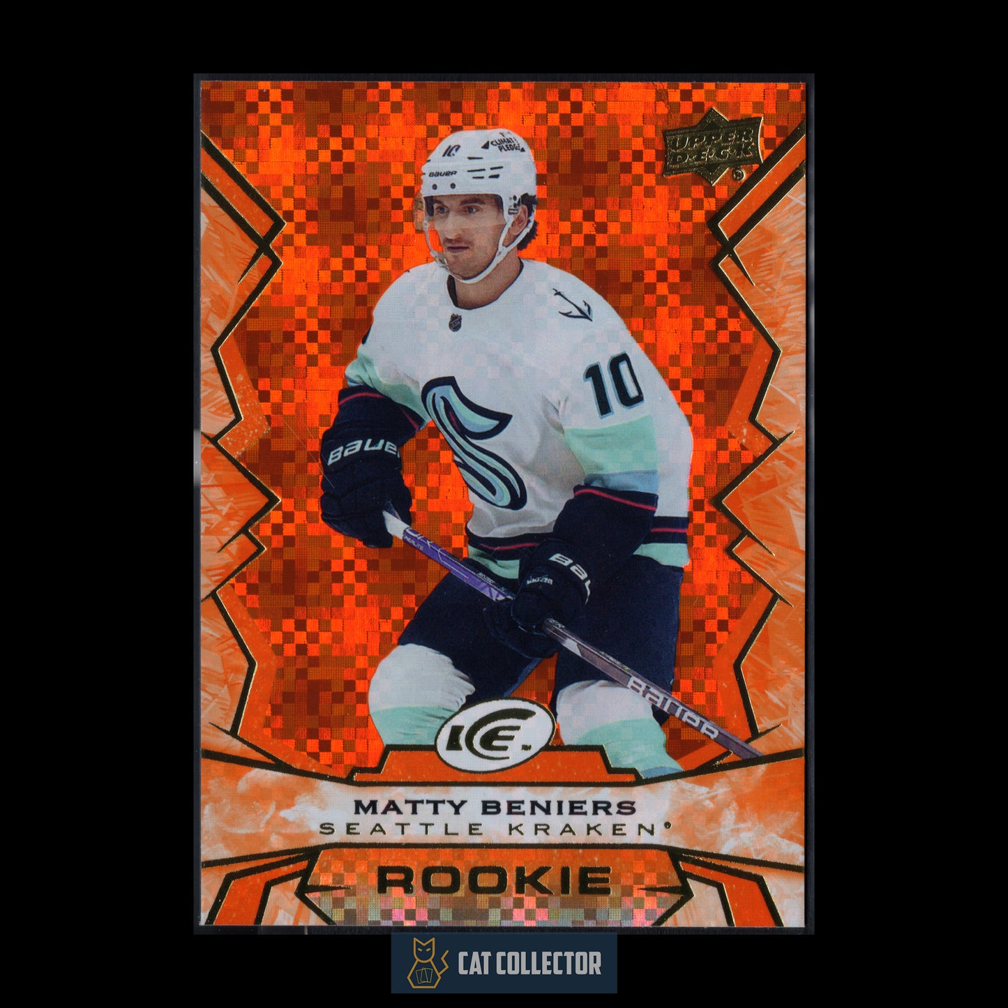 2022-23 Upper Deck Ice MATTY BENIERS #117 Orange RC